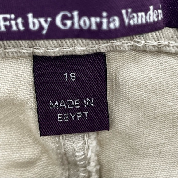 Gloria Vanderbilt NWT 16 Gabby Mid Rise Flare - Picture 5 of 13